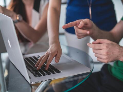 Site internet travail en équipe