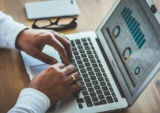 statistique sur ordinateur